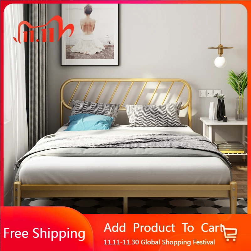 

High Quality Design Bed Modern Simple Japanese Aesthetics Romantic Adult Bed Unique Bedroom Sleeping Beliche Hotel Furniture