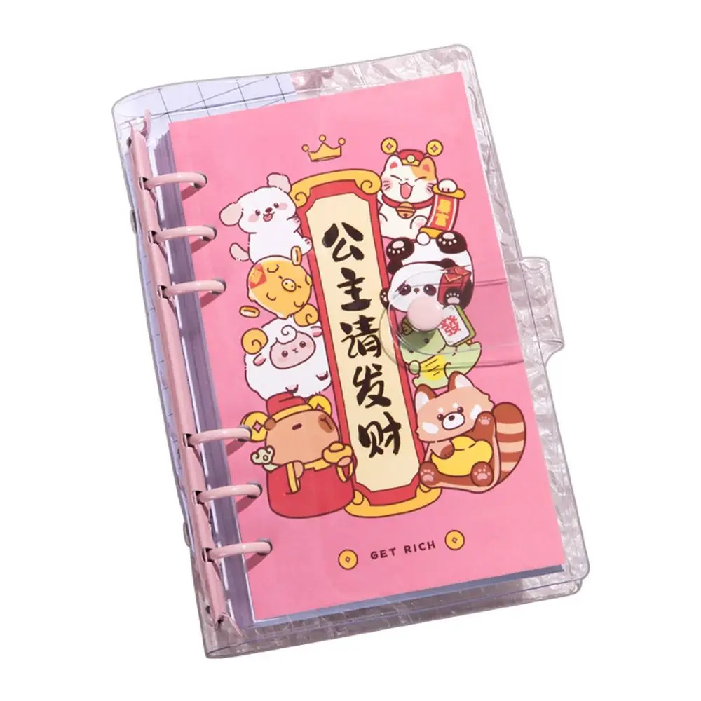 Save Money Envelopes Money Saving Challenge Large Capacity Waterproof Money Collection Book PU Reusable