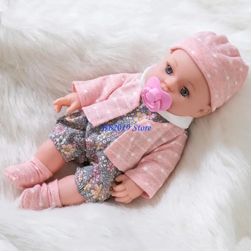 

Q0KB Newborn Baby Dolls Wishes and 12" for Doll Vinyl Saf