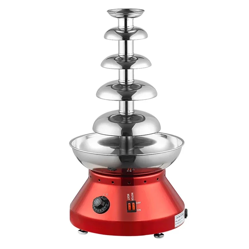 Commercial Chocolate Fountain - Faucet Style Machine for Buffets, Parties, and Events