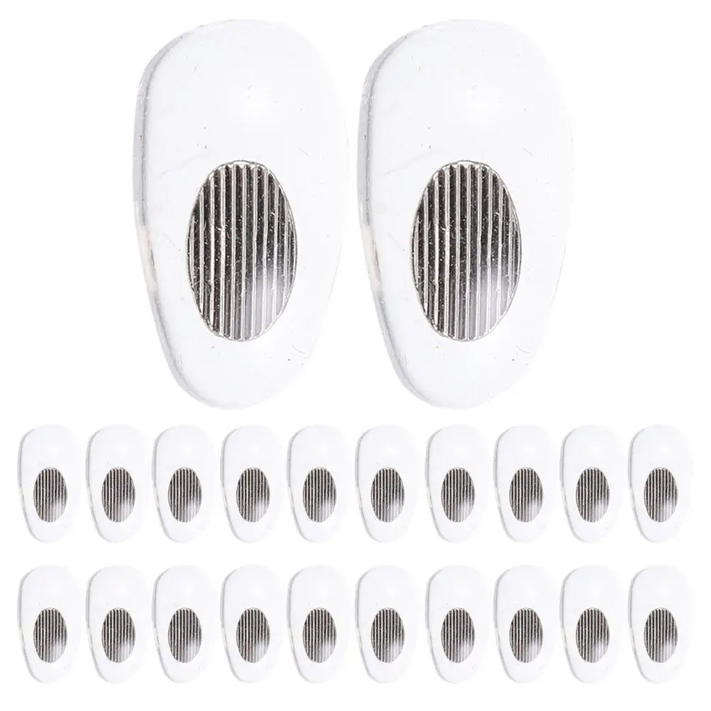 

15Pairs Glasses Nose Cushions Silicone Nose Pads Spectacle Frame Pads Comfortable Anti-Slip Replacement for Glasses Accessories