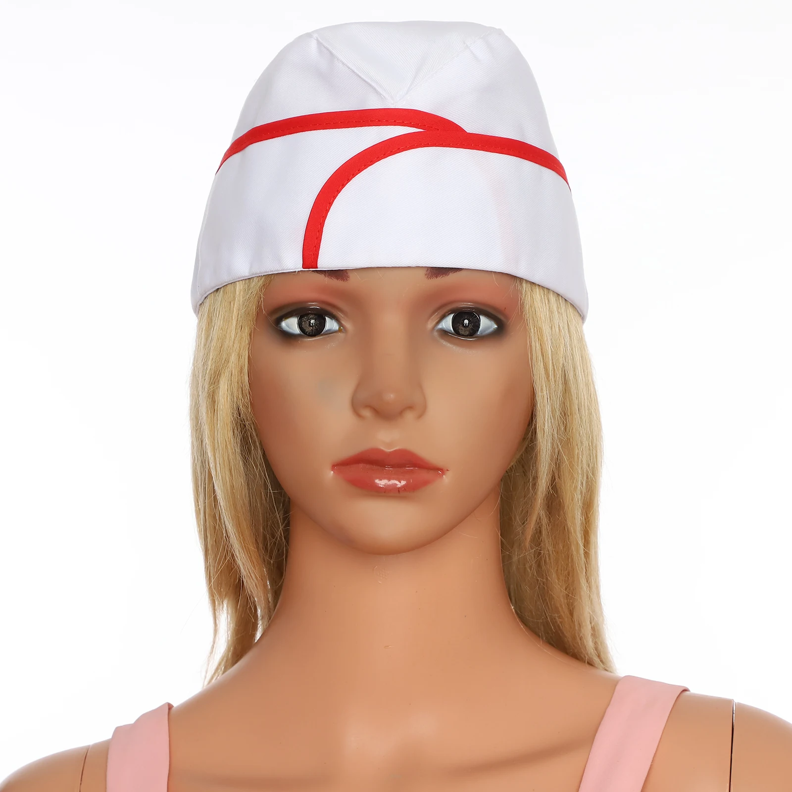 Cappello da cuoco per adulti cappello da lavoro regolabile Baker Catering Cap per mensa Hotel Cooking Class Restaurant Kitchen Uniform Cooker Hat