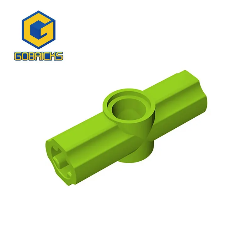 Gobricks 10PCS Bricks Technical Axle Pin Connector Angled 180 degrees Compatible with 32034 toys Assembles Building Block