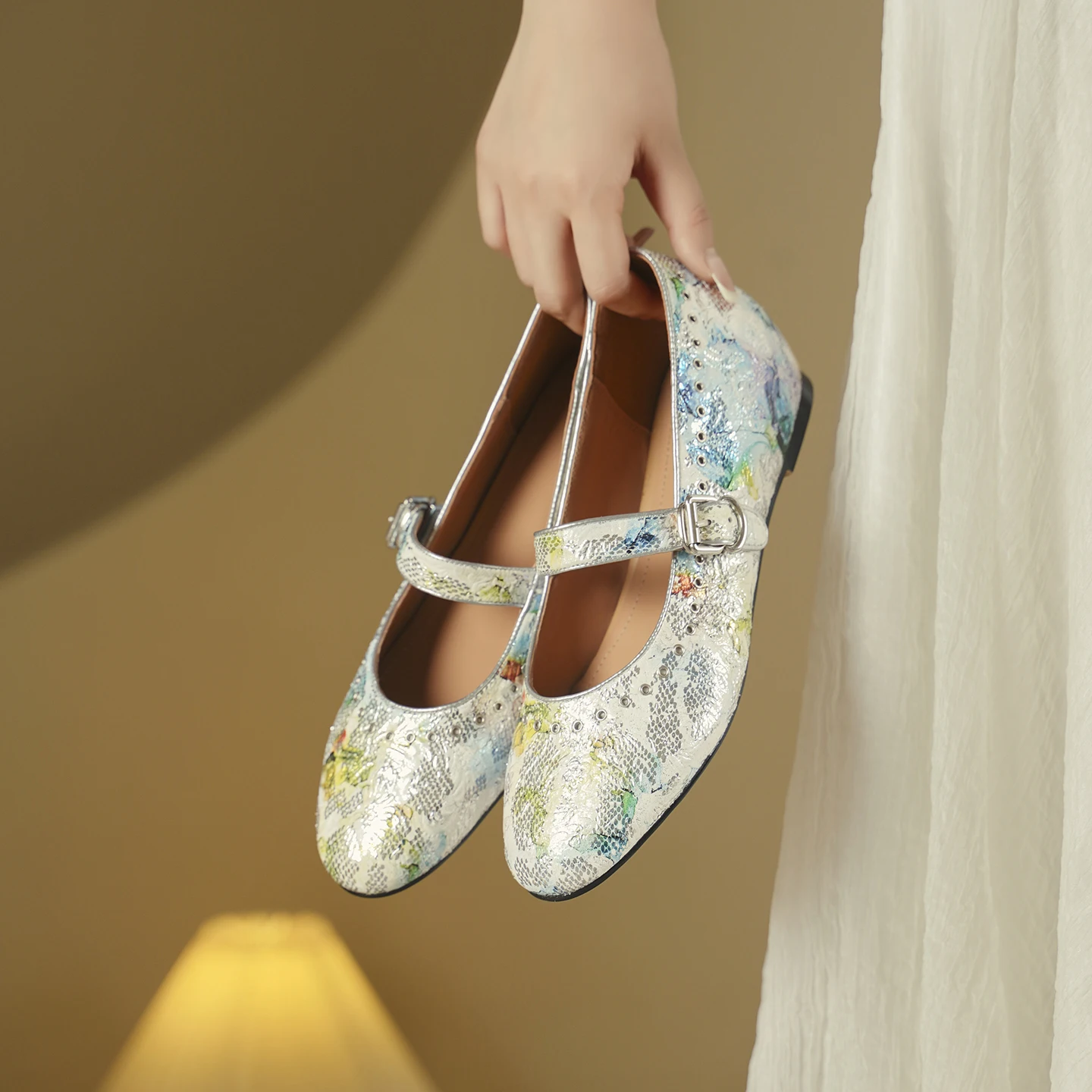Zapatos Mary Jane de piel de o - Women Shoes Sandals reseña y precio