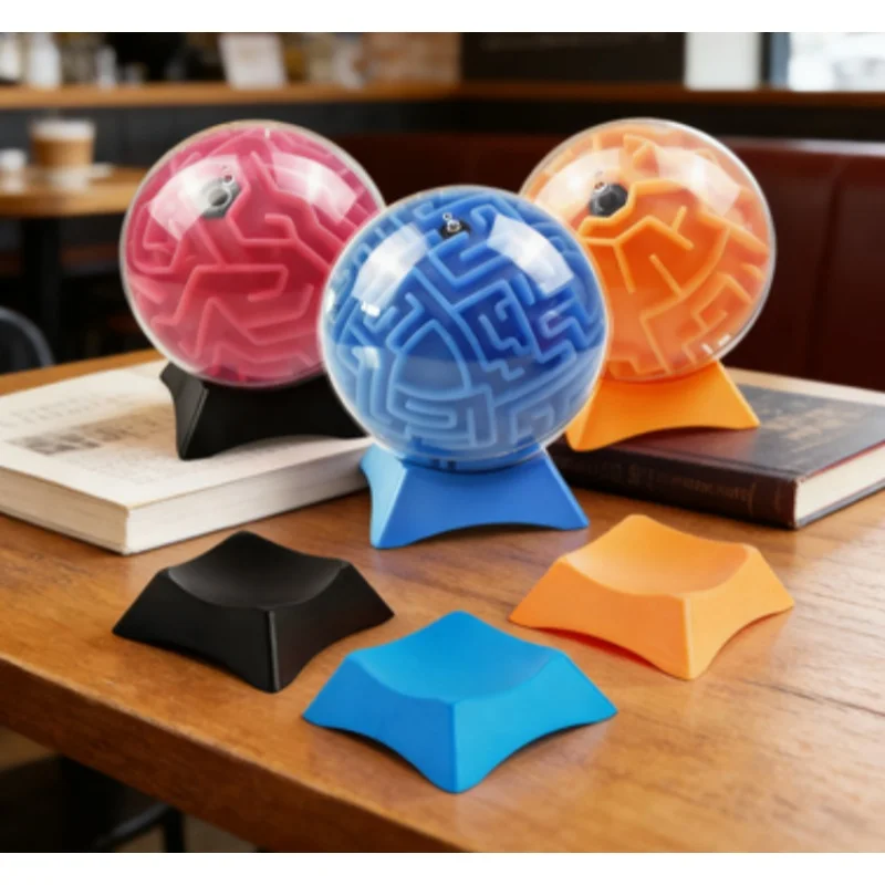 

1pc Ball Stand Display Holder Rack Support Base For Football Rugby Crystal Labyrinth Maze Ball Soccer Volleyball Basketball