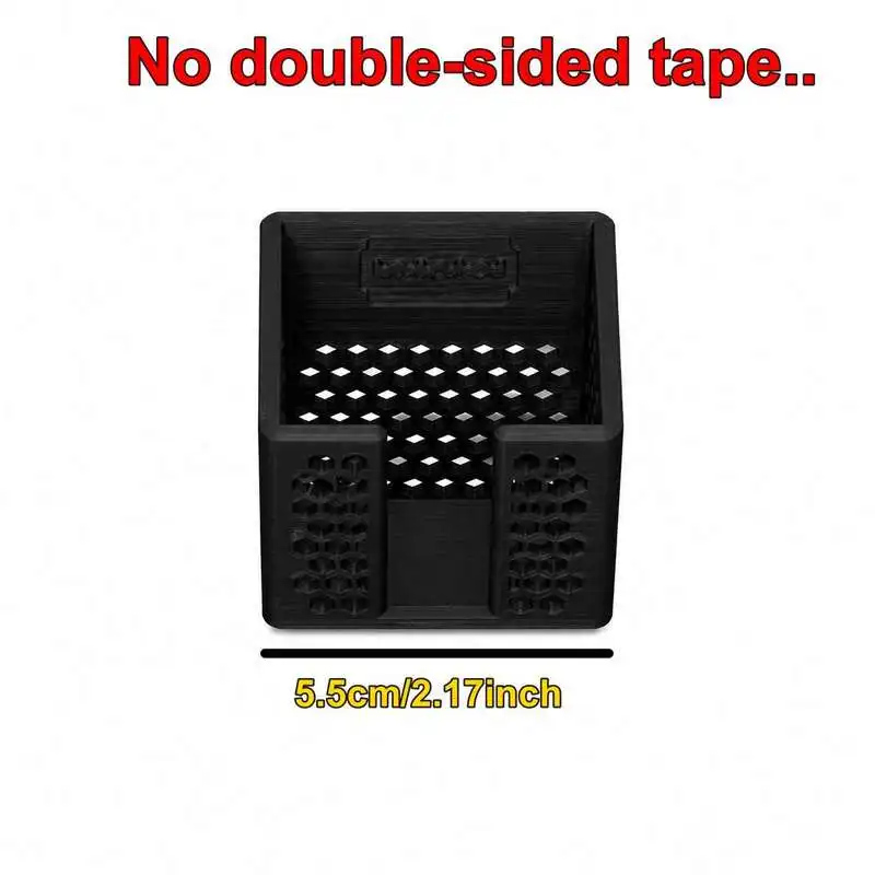 Hex Style Razor Blade Container Geometric Shaving Blade Box Bathroom Grooming Piece Storage Case