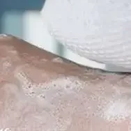 1 Pcs 목욕 소프트 백 스크러버 브러시 목욕 샤워 스크러빙 메쉬 브러시 핸들 엑스 폴리 에이 팅 스크럽 마사지 목욕 용품