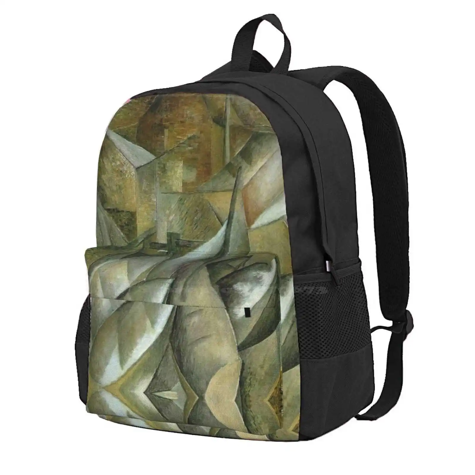 Mochila moda para as mulheres Uvres Dart De Marseille, Lafite Braque