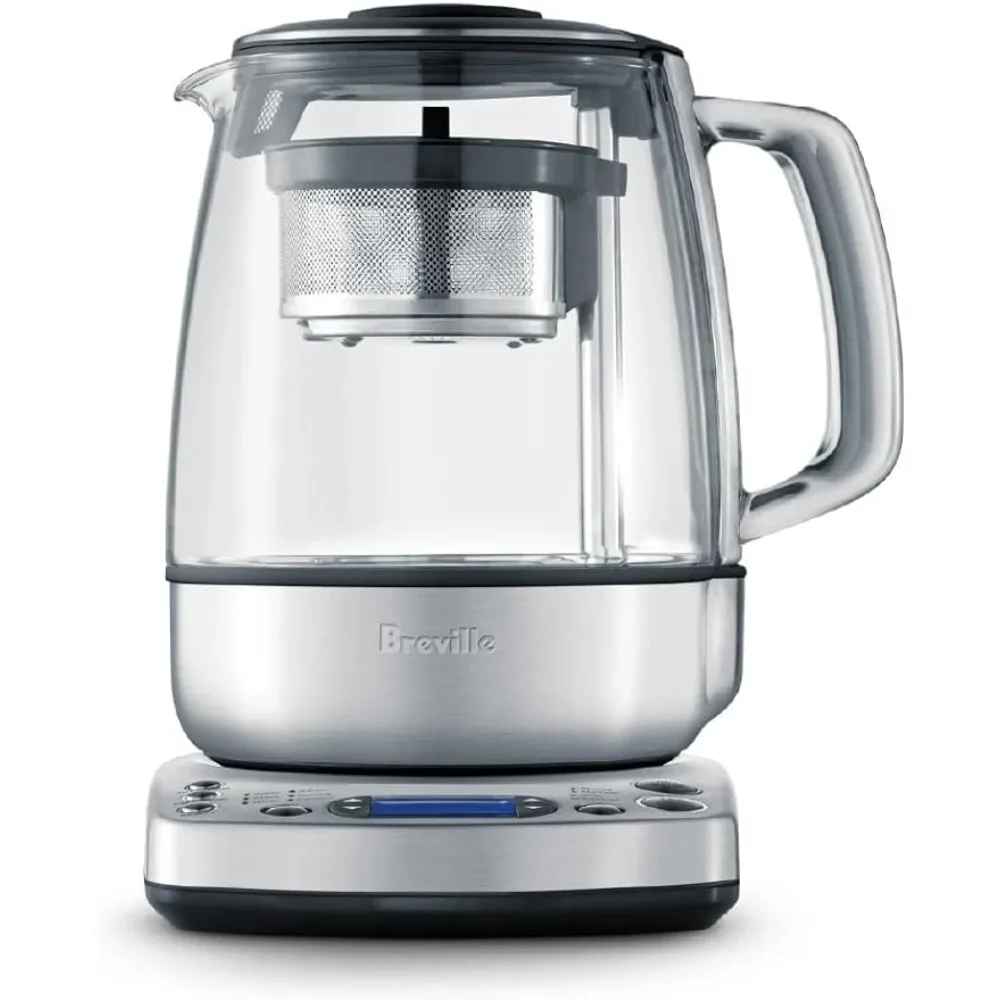 

Breville Tea Maker, Brushed Stainless Steel, BTM800XL,Silver Auto-start 60minute Keep Warm Function Variable Temperature Control