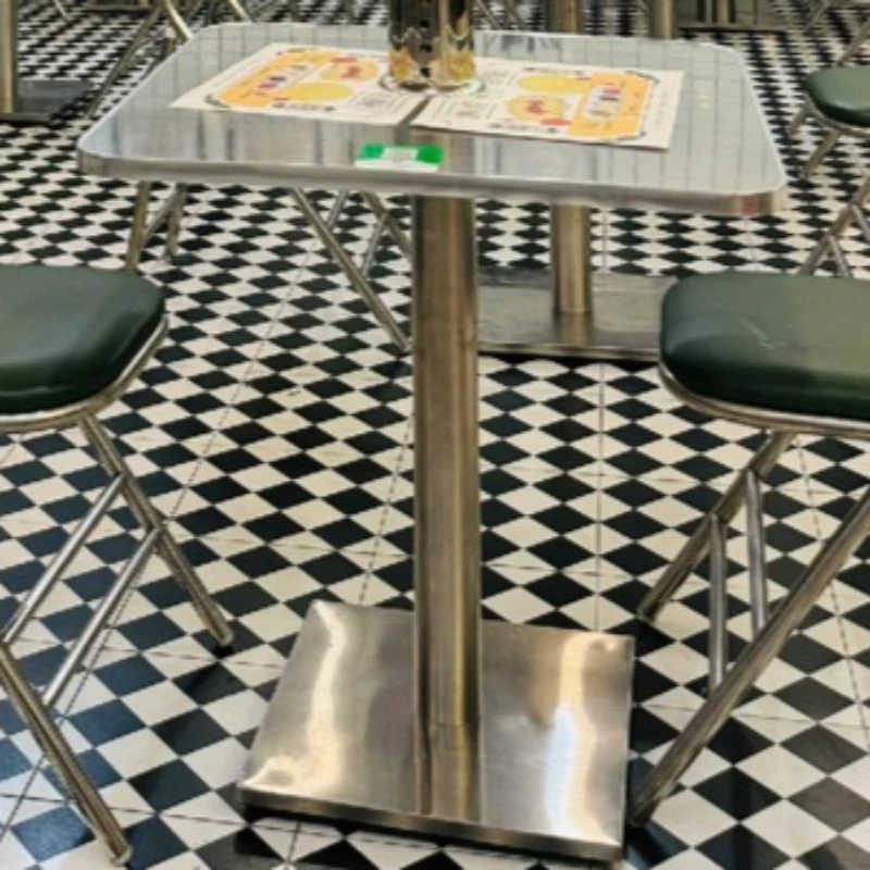 

Гонконгский журнальный столик, чайный ресторан, прочный гладкий обеденный стул, эстетическая эргономика, мебель для кафе Salontafel XY40KFZ