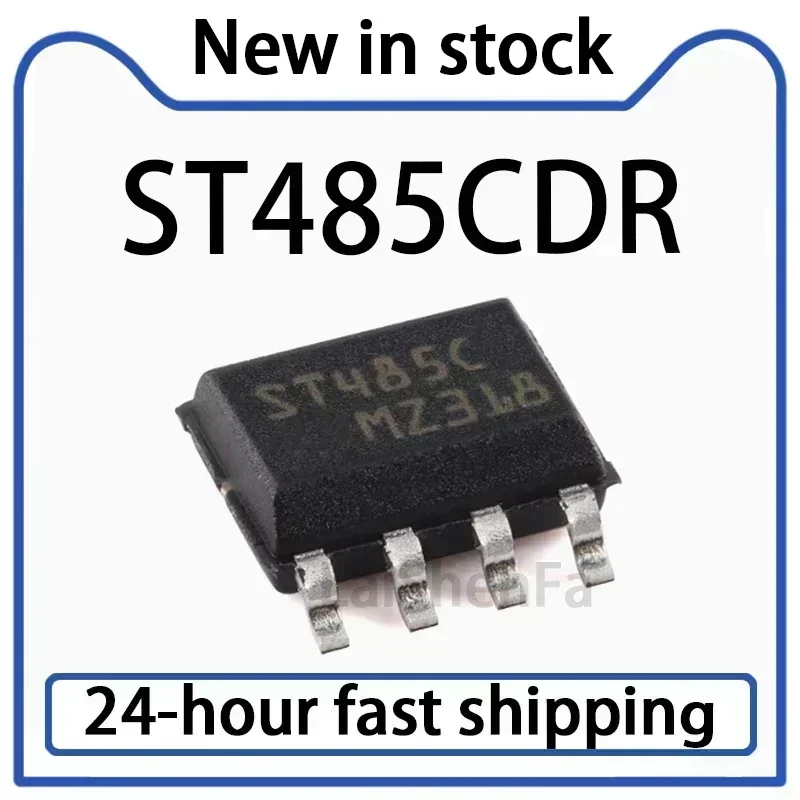 10PCS  ST485CDR Package SOP-8 RS-485/RS-422 Transceiver Chip Stock