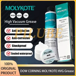 DOW CORNING MOLYKOTE-grasa de silicona HVG, lubricante de sellado de válvula alta, MOLYKOTE-HVG de pegamento al vacío, producto Original, 20g/50g/150g