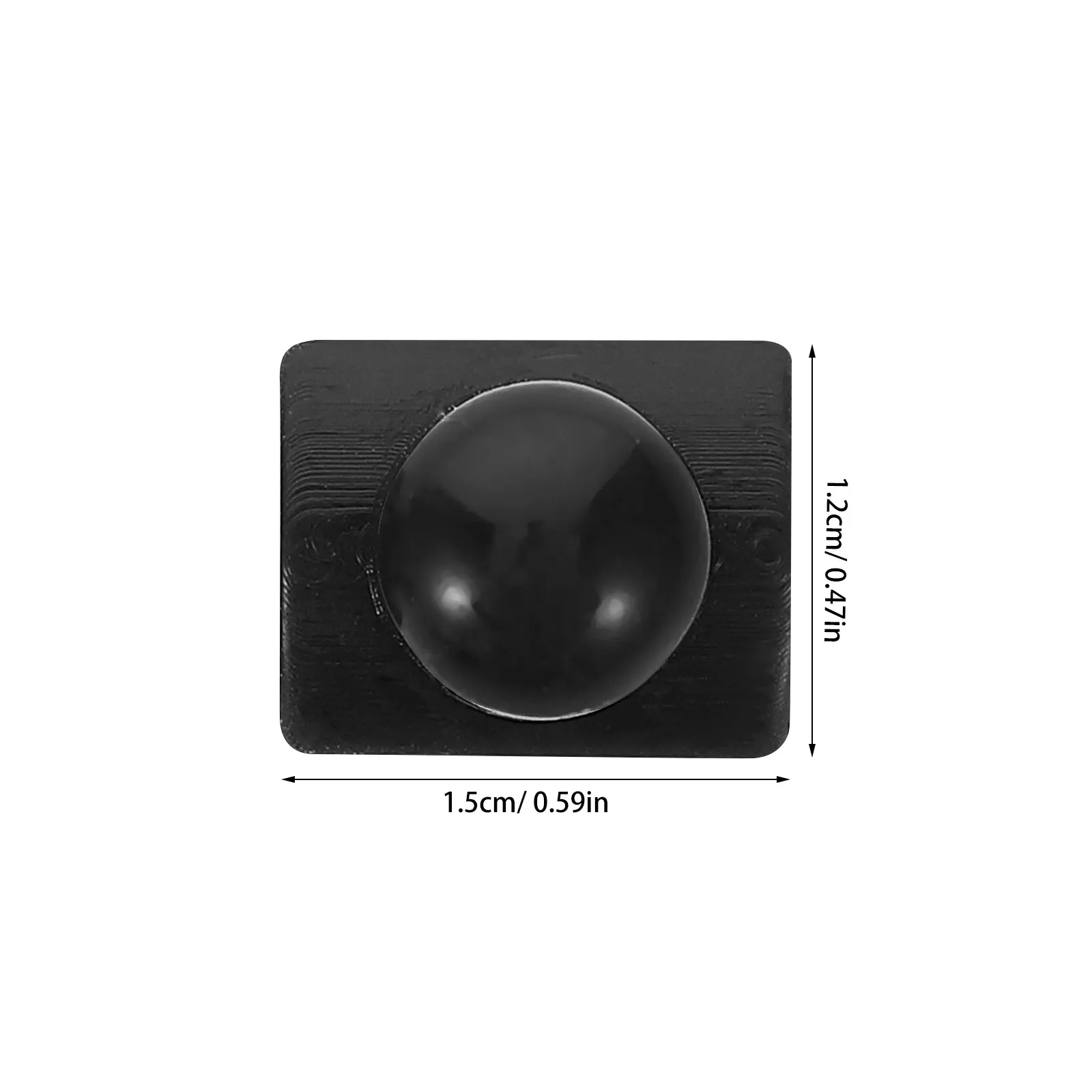 30Pcs Flashlight Button Switch Caps Waterproof Rubber Cover Protective Replacement Mini Button for Outdoor