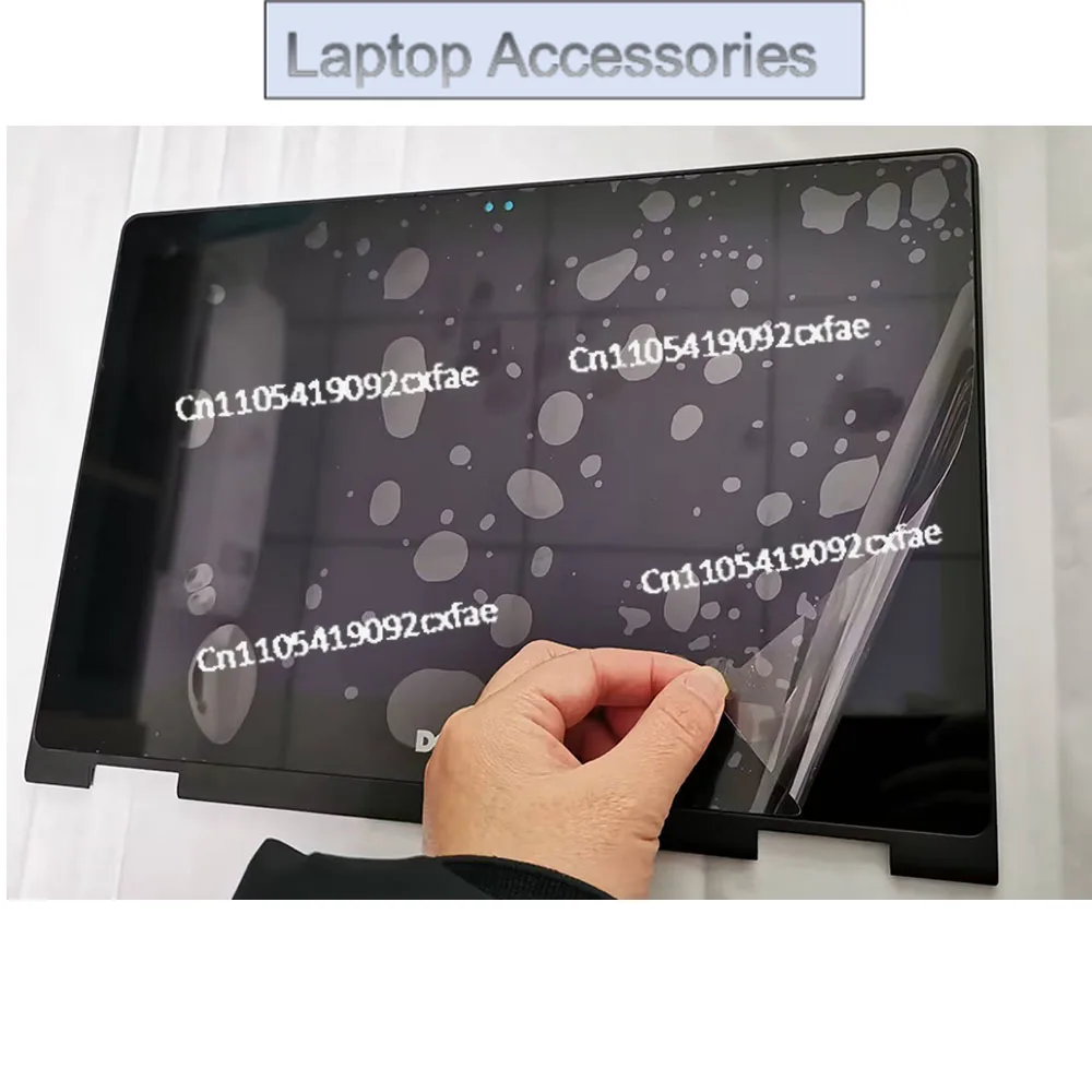 CHJ 13'' For DELL Inspiron 13 5368 5378 5379 p69g Laptop LCD Screen Touch Digitizer Assembly FRAME BEZEL B133HAB01.0 NV133FHM-N4