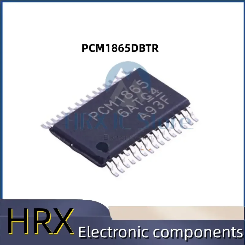 100% New PCM1865DBTR    PCM1865  TSSOP30     100% New