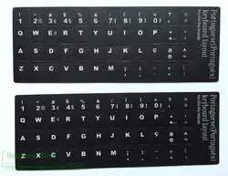 2pcs/lot Keyboard Stickers Portuguese Alphabet Portugal language keyboard sticker For10/12/13/14/15/17 inch Laptop  Desktop