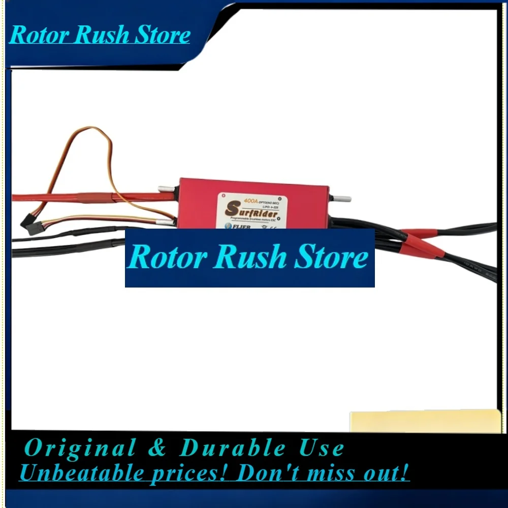 RoRuSFlier 22S 400A 90V Waterproof IP67 Brushless Water Cooled ESC For Electric Surfboard, Wavejet & Foilboard