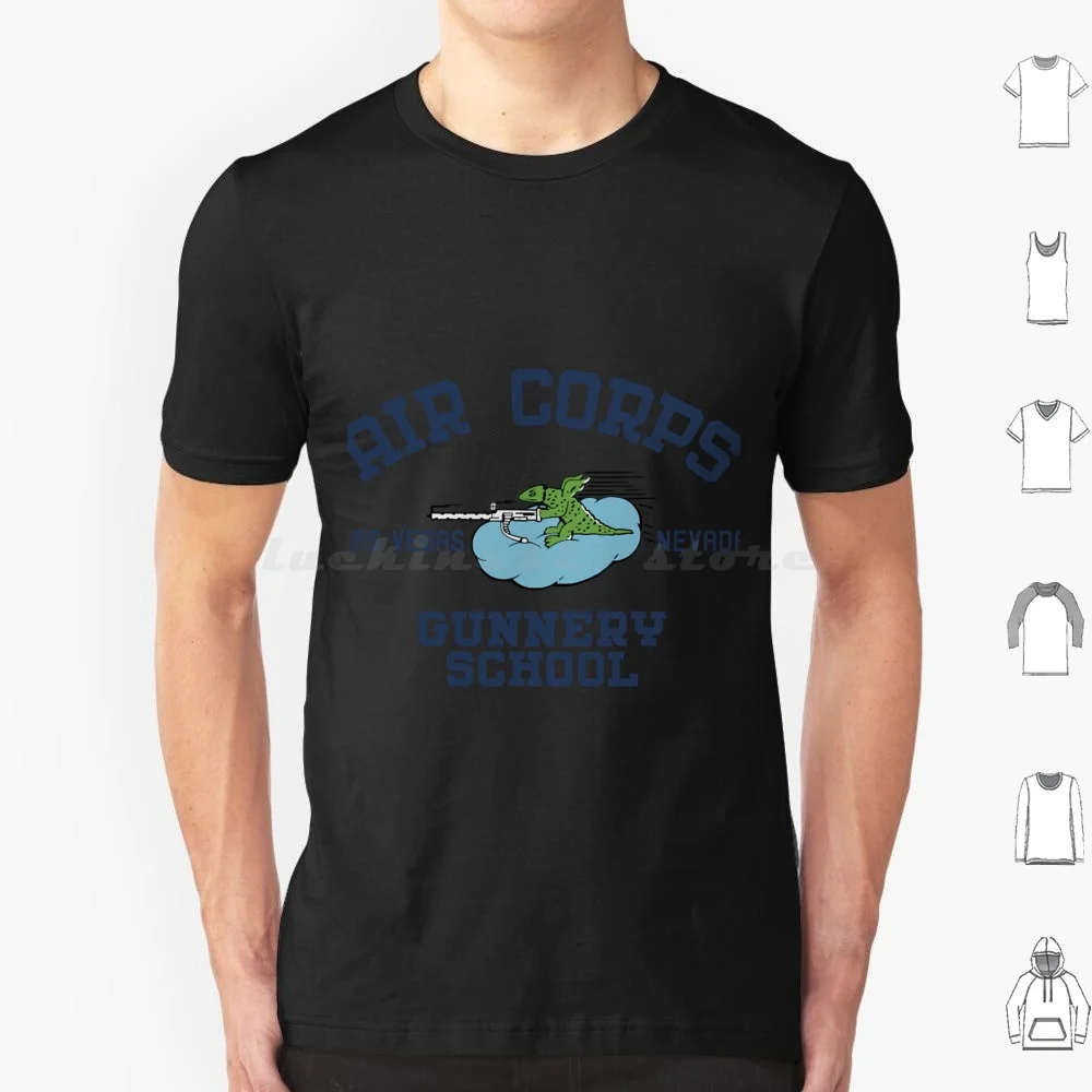 Mod.2 Air Forces Corps Gunnery School T Shirt Big Size 100% Cotton Airborne Air Force Air Forces Army Corps Gunnery Las Vegas