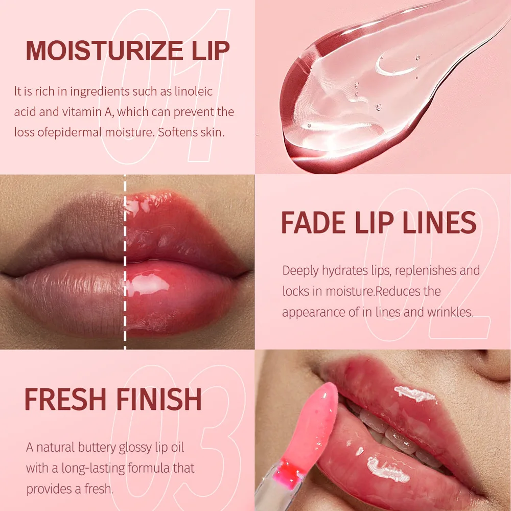 1set-3pcs-fruit-capsule-color-changing-plumping-lip-gloss-box-pearl-lip-tint-moisturizing-lip-oil-cross-border-hot-selling