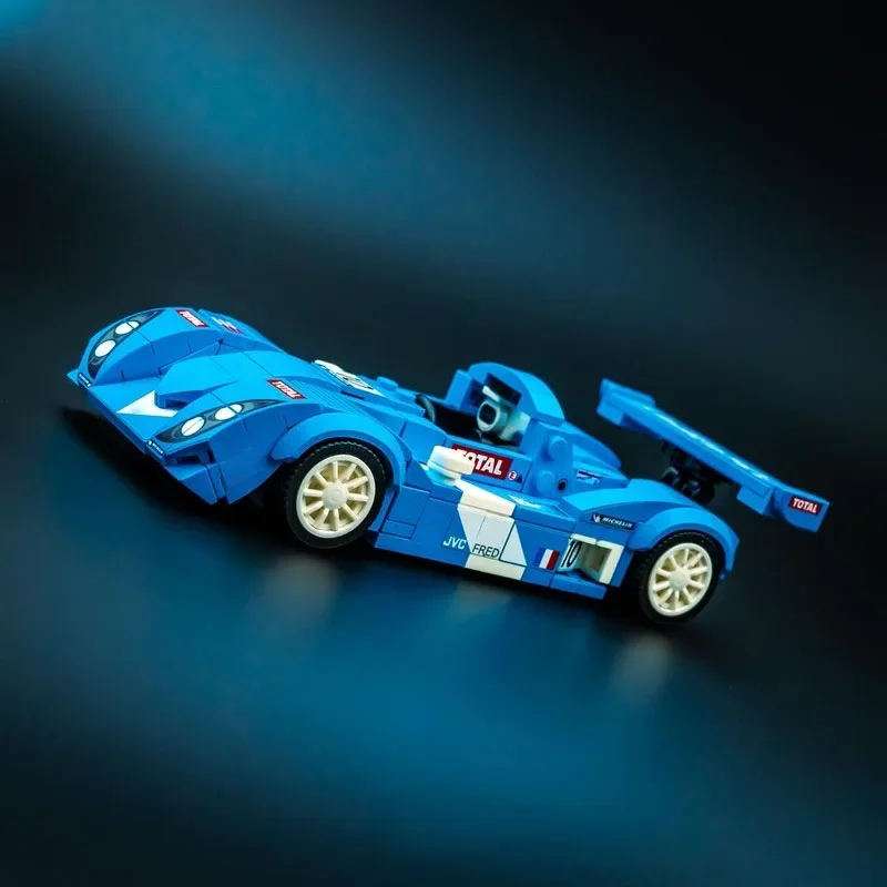 MOC-237689 جديد B98 الكلاسيكية الرياضية سباق السيارات بنة نموذج، 166 أجزاء، الأولاد الأطفال عيد ميلاد بناء الالعاب العملاقة هدية