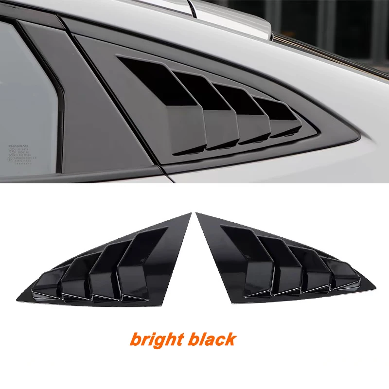 3  pcs Front Bumper Lip Spoiler Splitters Body Kit  Guard Trim   mirror cover window  shutter For Changan UNIV UNI-V 2022 2024