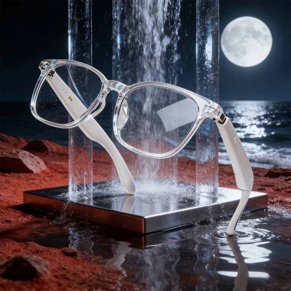 

Fashion AI Intelligent Translation Smart Bluetooth Sunglasses Bluetooth Call Anti-Blue Light AI Smart Glasses UV Protection
