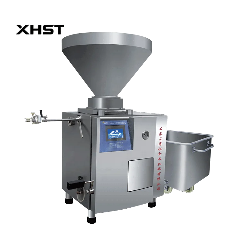 Automatic sausage vacuum machine, sausage blood sausage enema full set of equipment