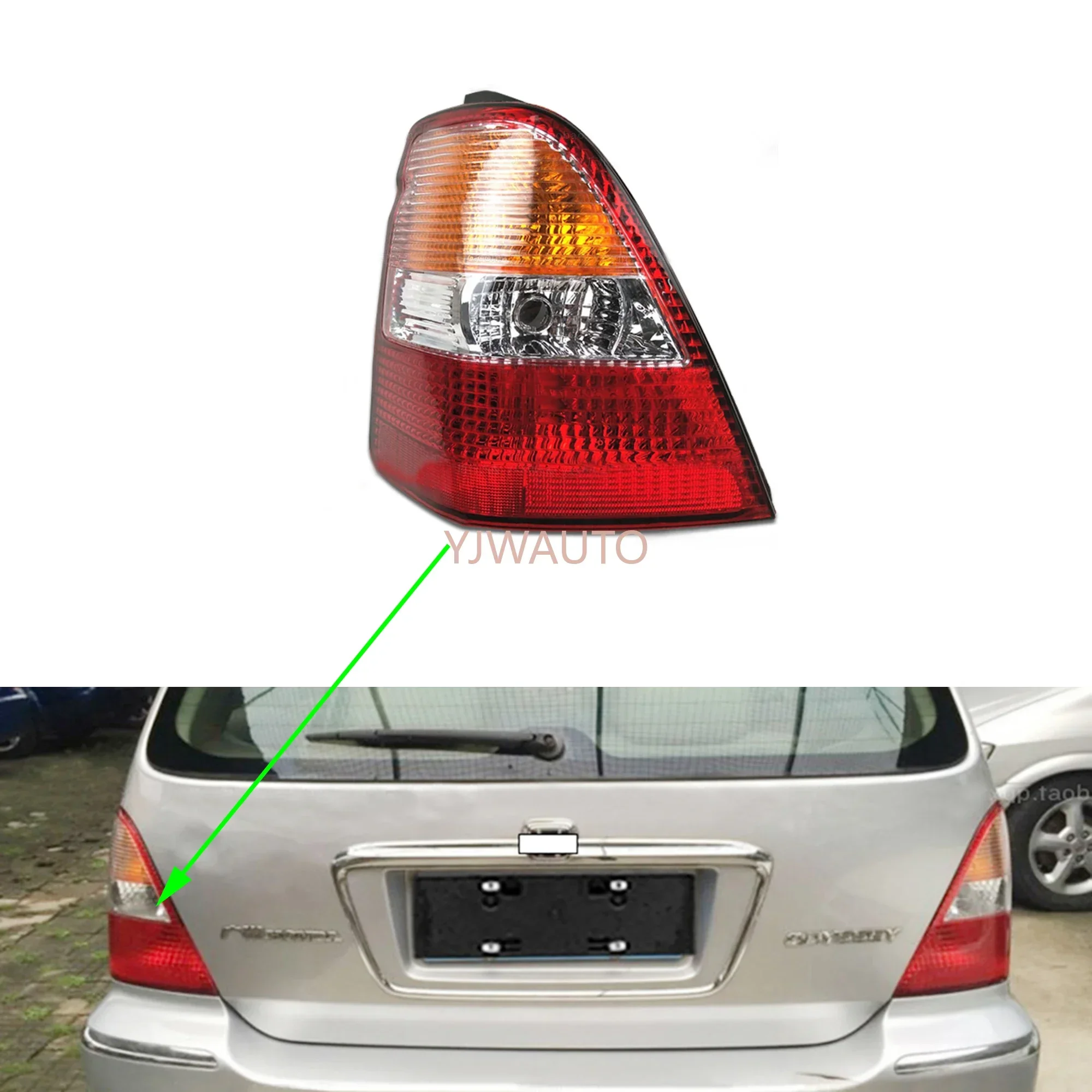 

For Honda Odyssey RA6 2002 2003 2004 Taillights Car Tail lamp Reverse Park lamp Shell Brake Lamp Rear Turn Signal Light Assembly