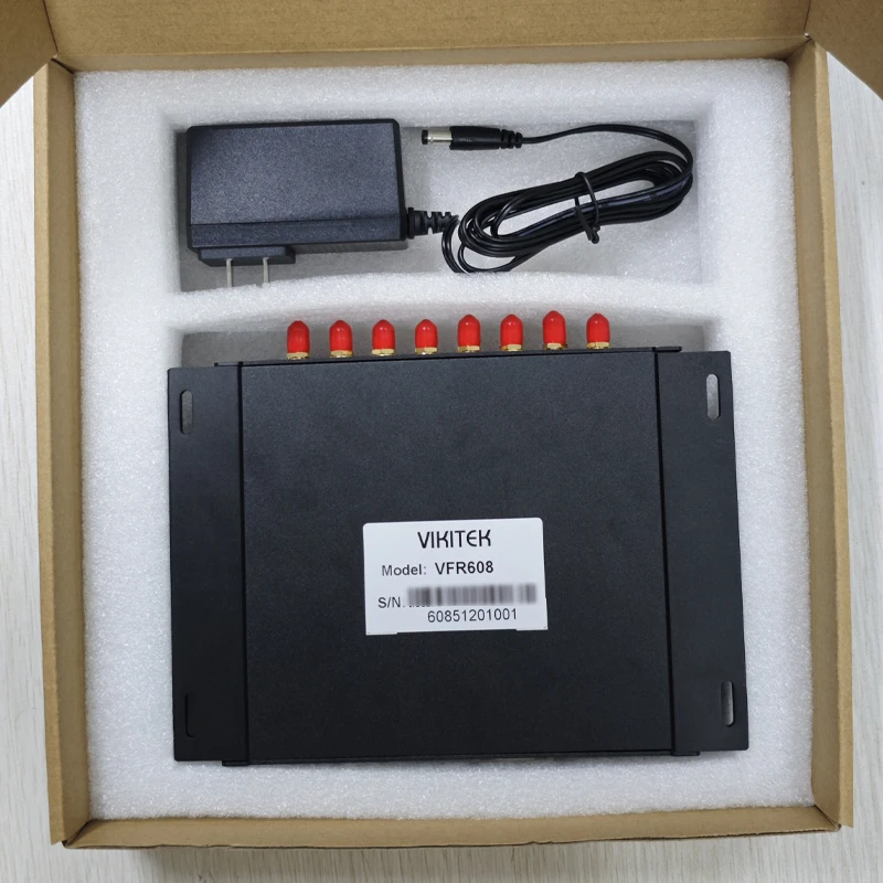 RFID Reader/Writer UHF Industrial-Grade Electronic Tag Card Reader UHF Eight-Channel RF Chip Reader