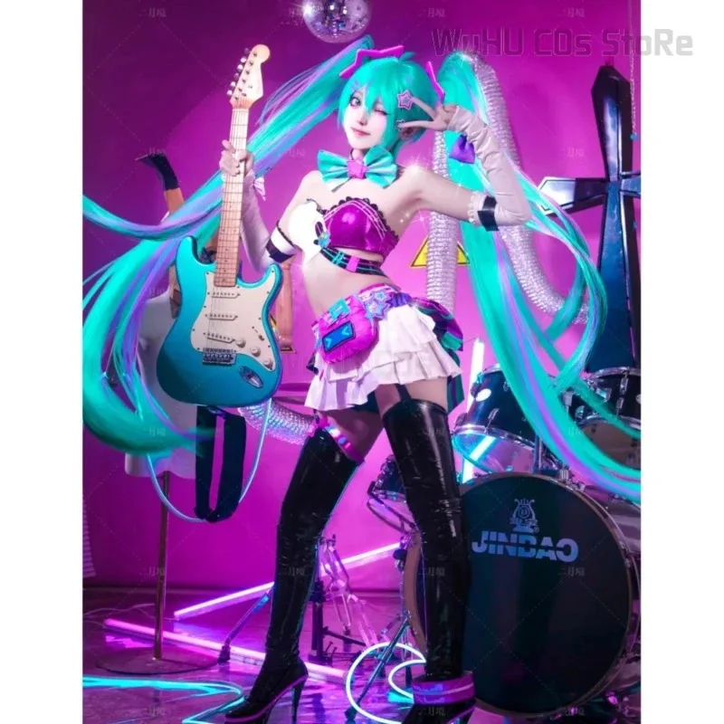 Project Sekai, красочный сценический костюм для девочек, оригинальный дизайн, женский сексуальный костюм для косплея Muse Dash Music Parkour Bunny, комбинезонc; 8,k'5