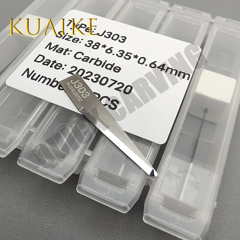 Imagem -02 - Jwei Cutting Blade Cortador de Vibração Oscilante Cortar Máquinas-ferramentas Faca J303 J304 J305 J306-t 10 Pcs