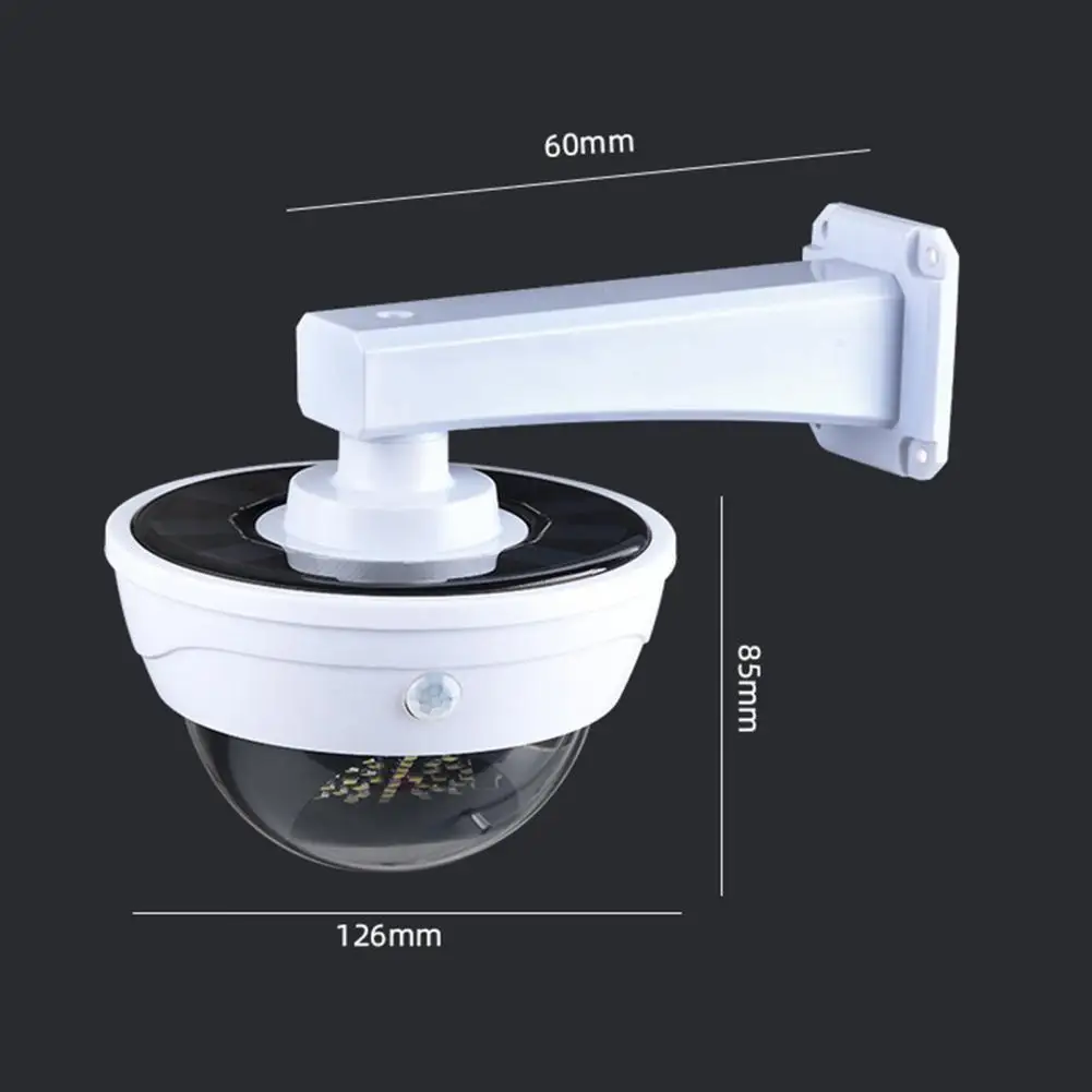 Đèn LED Năng Lượng Mặt Trời Giả Màn Hình Camera Quan Sát An Ninh Bảo Vệ Điều Khiển Từ Xa Giám Sát Ngoài Trời Mô Phỏng Đèn Máy Ảnh Đèn Năng Lượng Mặt Trời