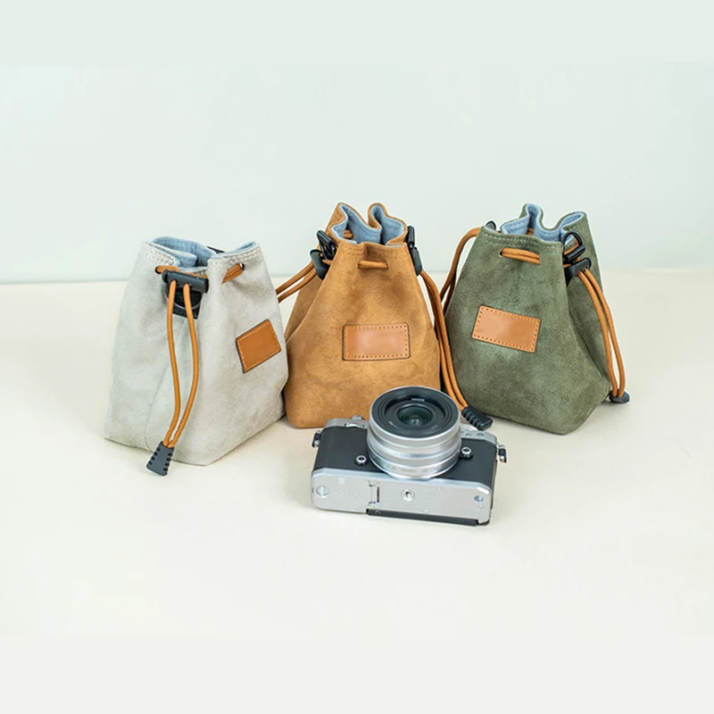 Mini Camera Bag for Canon Nikon Sony Pentax Travel Single Shoulder Bag for phone Airpods Pro Waterproof Pouch