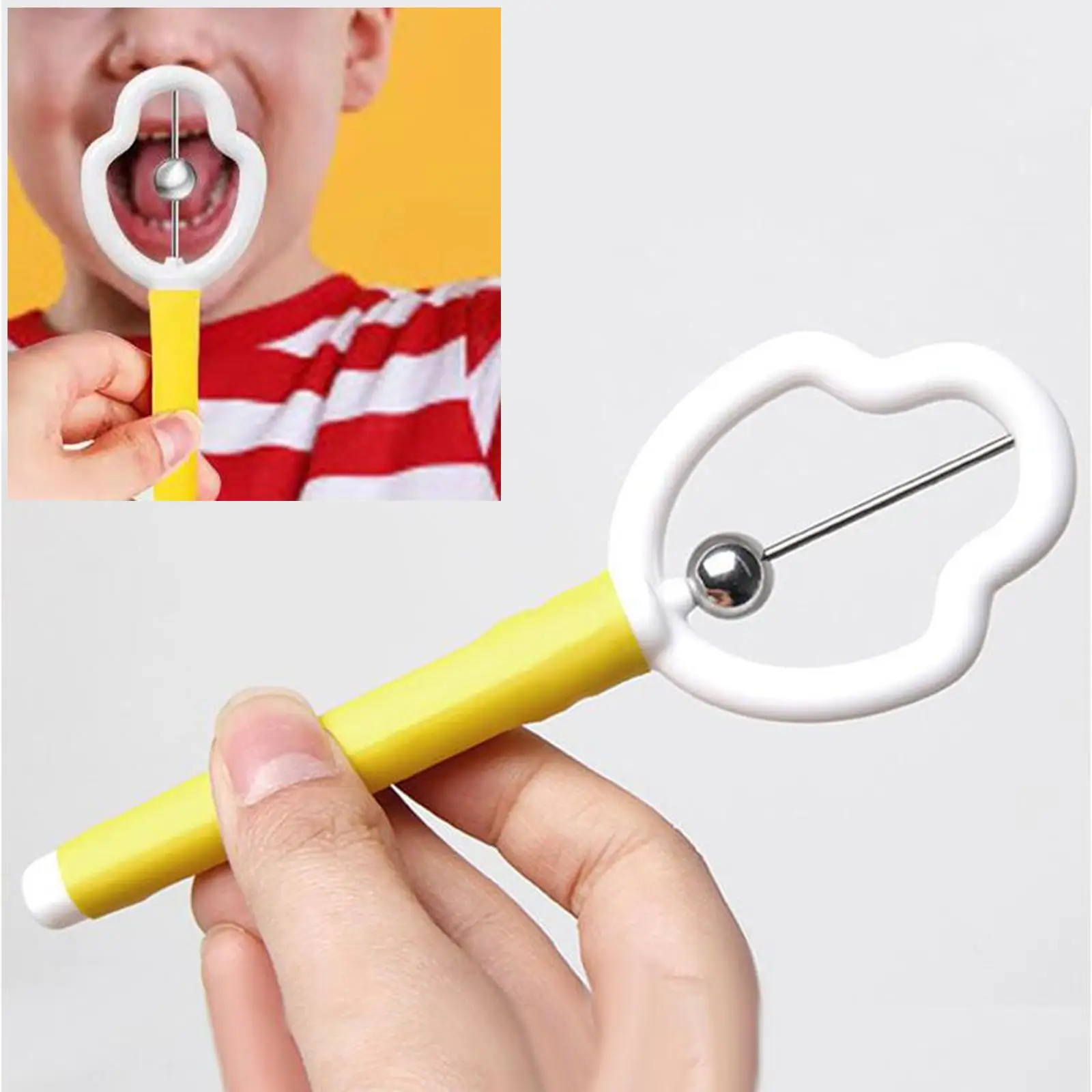 

Children Child Tongue Tip Exerciser Tongue Training Tool Exercising Tool Mouth Tongue Tip Exerciser Trainer Oral Muscle