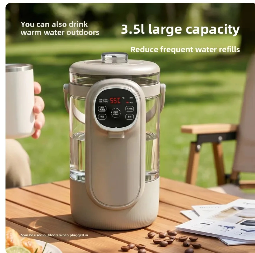 Intelligent Constant Temperature Electric Kettle 3.5L 316 Stainless One-Button Chlorine Removal Multifunction Keep Warm