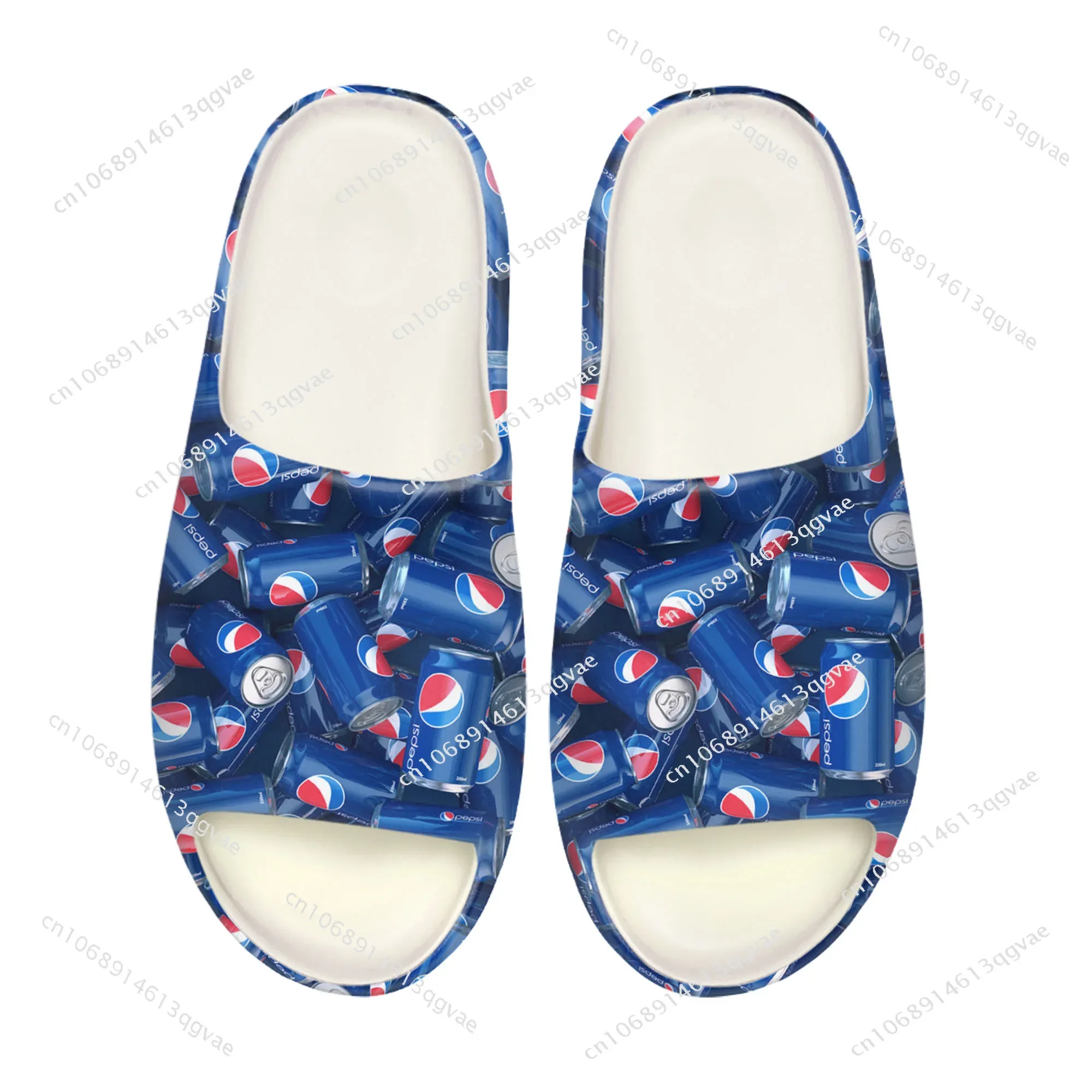 P-Pepsi-Cola Soft Sole Sllipers Home Clogs Customized Water Shoes Mens Womens Teenager Stepping on Shit Bathroom Beach Sandals