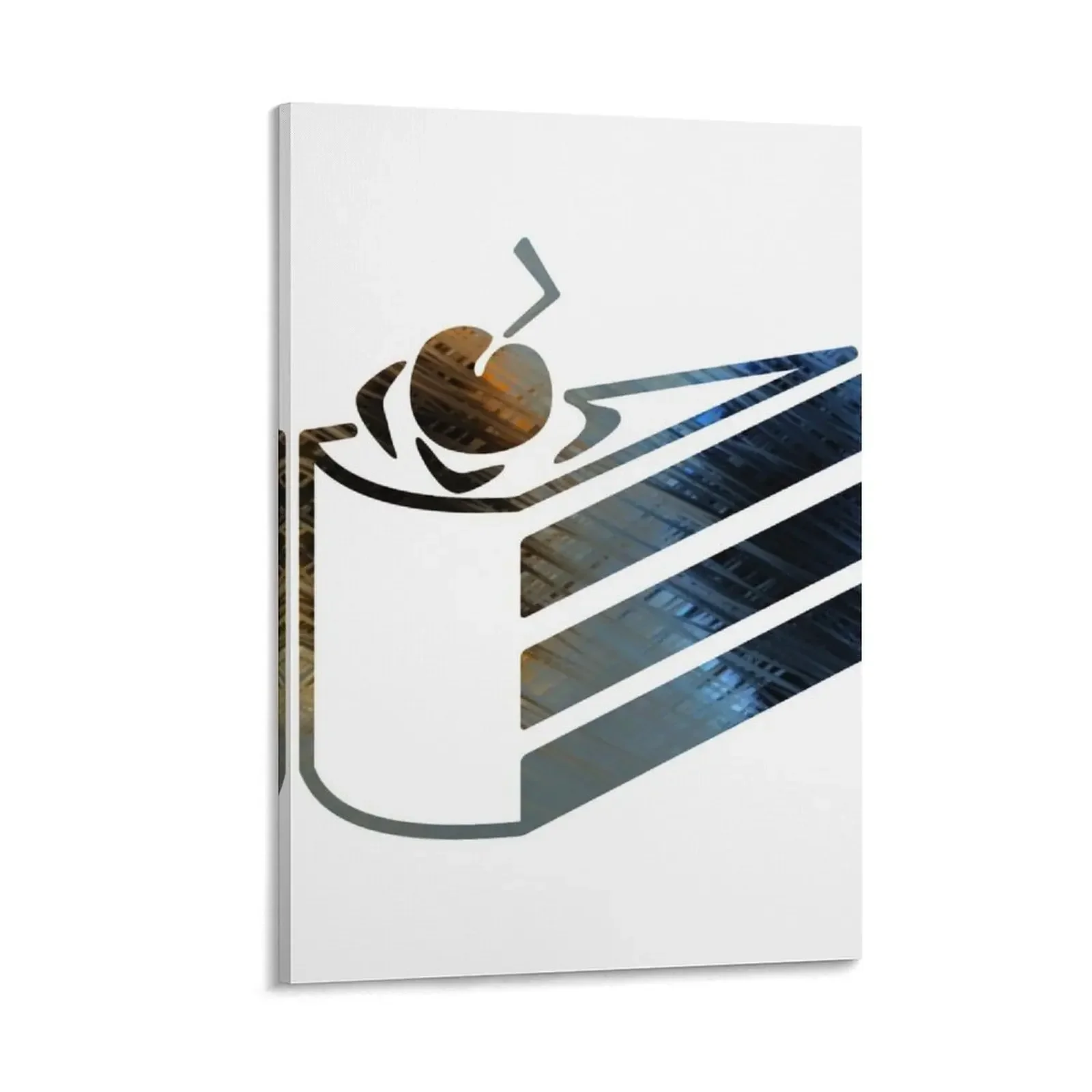 

Portal Cake (is a lie) Canvas Painting wall frame for living room room decor wall art