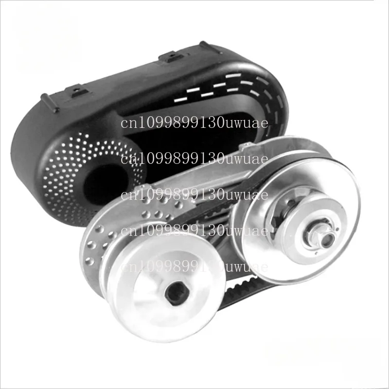 20mm CVT Clutch for Go-Kart Engines 164F/170F/GX160/GX200, Heat-Treated Steel Clutch Drum with Wear-Resistant Pads