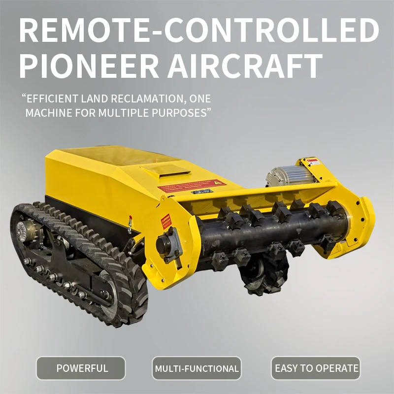 Rotary Tiller Heavy-Duty Power Land Reclamation Tiller for Deep Tillage and Land Reclaiming