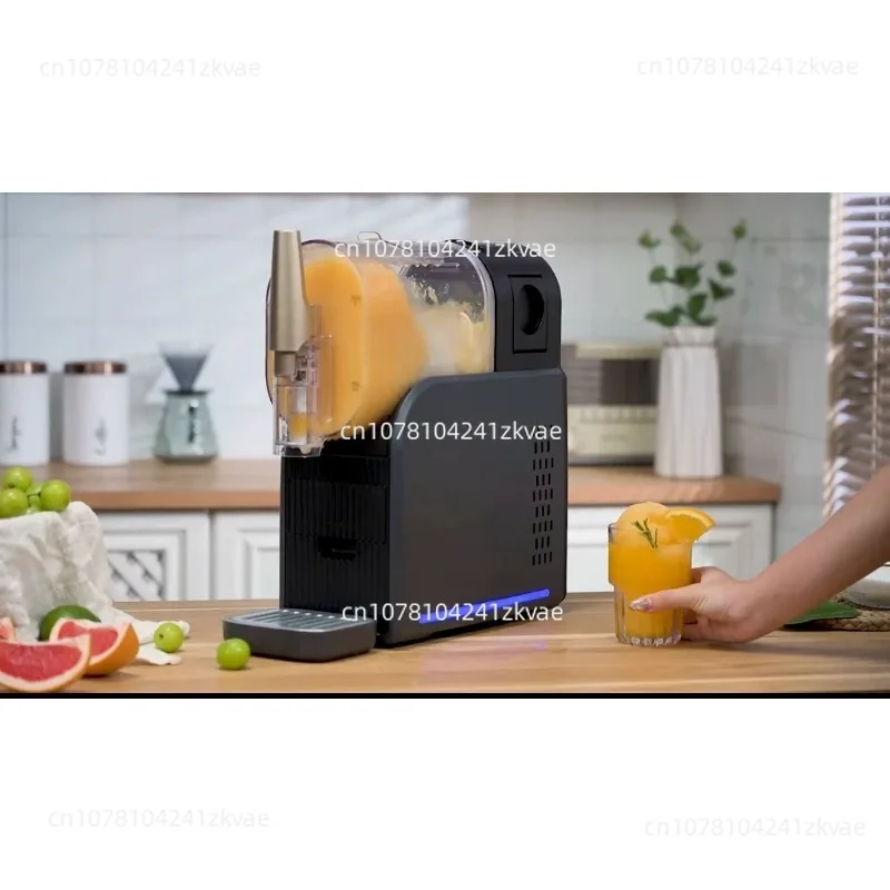 Small automatic smoothie machine ice maker milkshake ice cream machine household commercial cold drink slush machine