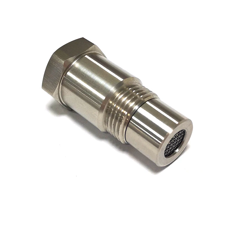 

5PCS Pneumatic component sensor accessories M18 * 1.5 stainless steel filtered oxygen Shielded adapter extension connector