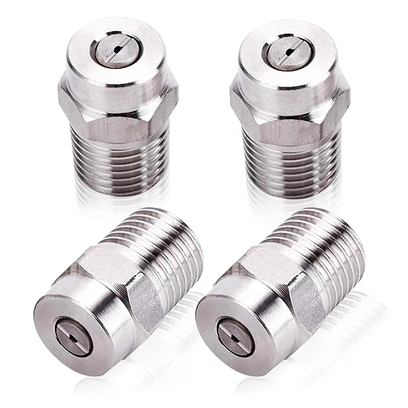 4Pcs Pressure Washer Nozzle Tips Replacement 1/4