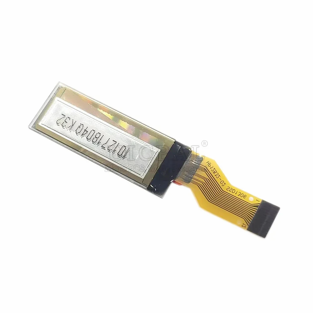 Imagem -03 - Tela Azul Palavra Oled Solda Cog Spi Porta Serial Ssd1306 091 Polegada 128x32 12pin