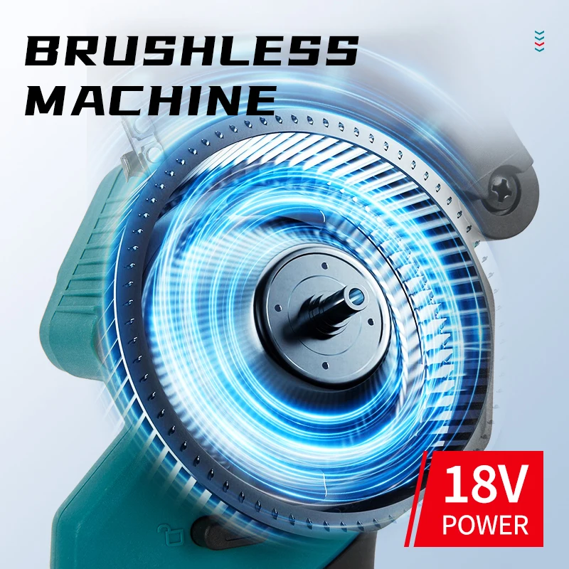 MAKITA Japon Makita tronçonneuse électrique UC100 rechargeable branche taille 4 pouces atelier de bois bricolage avec loggi électriques au lithium 12V