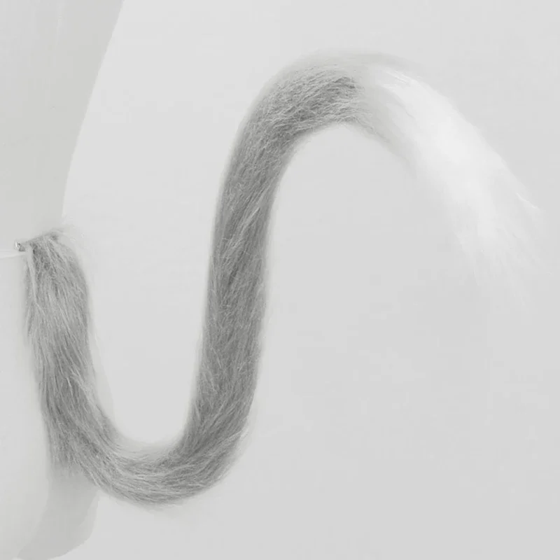 Długi elastyczny plusz dla dorosłych dzieci Cosplay długi ogon przebranie dostęp