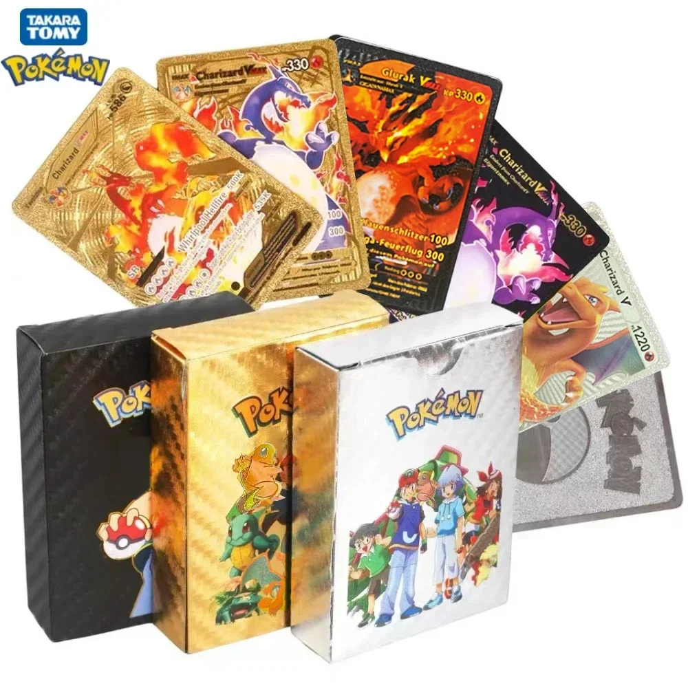 110-27pcs pokémon karten spanisch französisch englisch deutsch vmax gx kampf energie karte pikachu spiels ammlung karte kampfspiel zeug geschenke