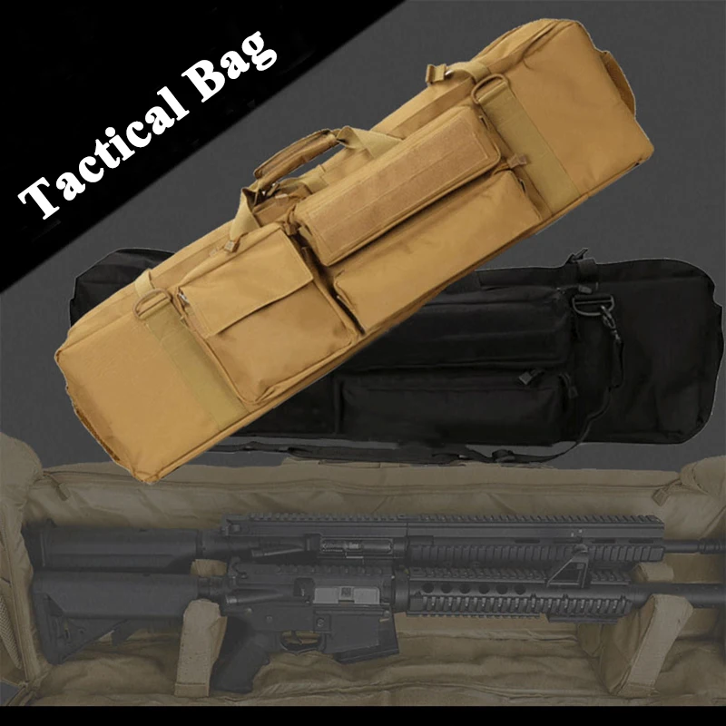 

Tactical accessoryM249 Gun Bag Airsoft equipments Hunting Shooting Rifle molle holster Backpack Outdoor Gun Carrying Protection