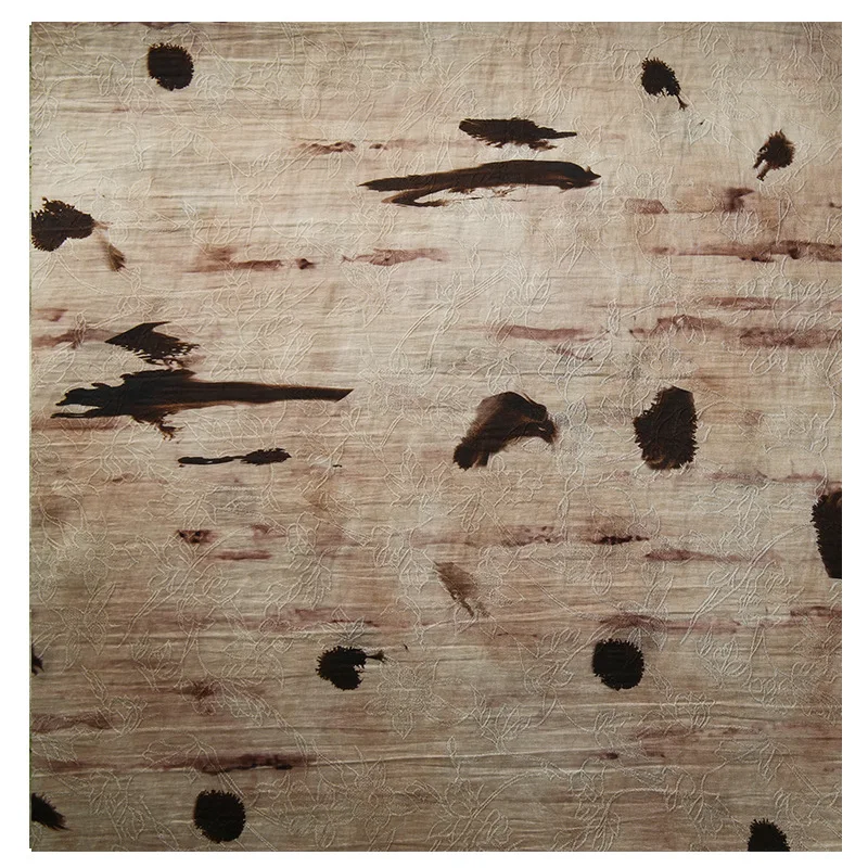 Dotted Dark Pattern Jacquard Artistic Retro Texture Fabric Cheongsam Hanfu Horse-Face Skirt New Chinese Style Fabric