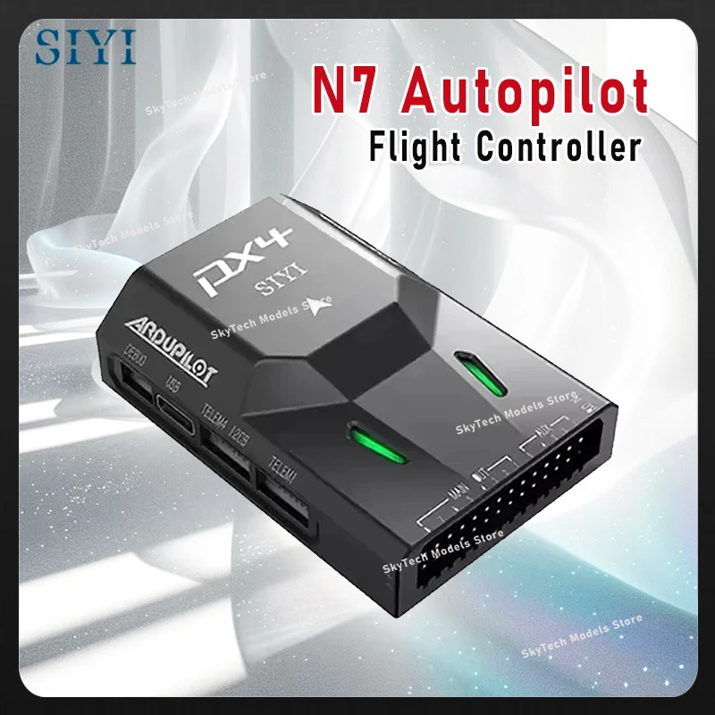 

SIYI N7 Autopilot Flight Controller Compatible with Ardupilot and PX4 Ecosystem M9N GPS and 2 to 14S Power Module for Drone UAV