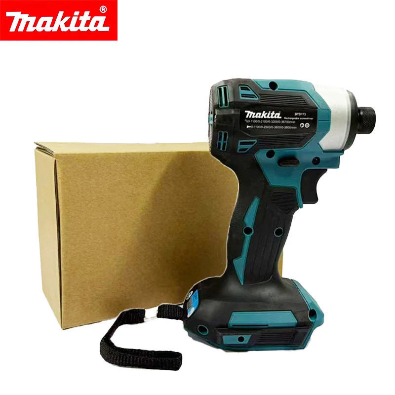 Makita 18V DTD173 Brushless Impact Driver Multicolor Household DIY Power Tool 180Nm Electric Screwdriver with T-Mode view 6